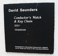 artist plaque