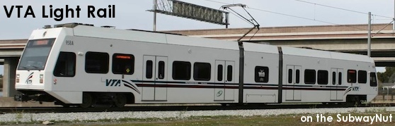 VTA Light Rail on the SubwayNut