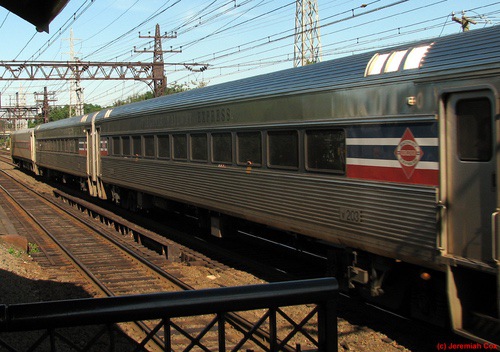VRE Car on Shore Line East