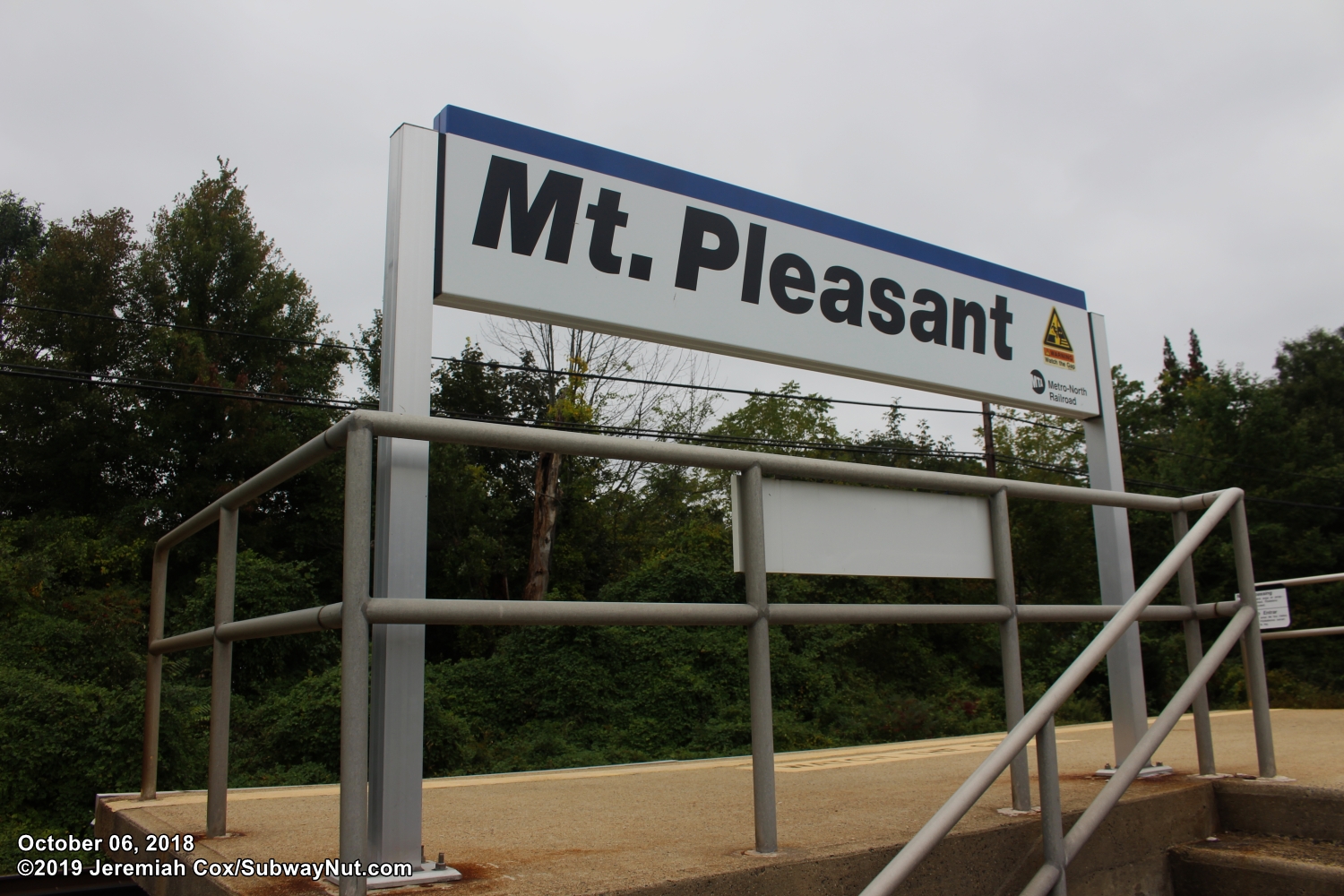 Mt. Pleasant Station: Weekend - MTA Metro-North Railroad